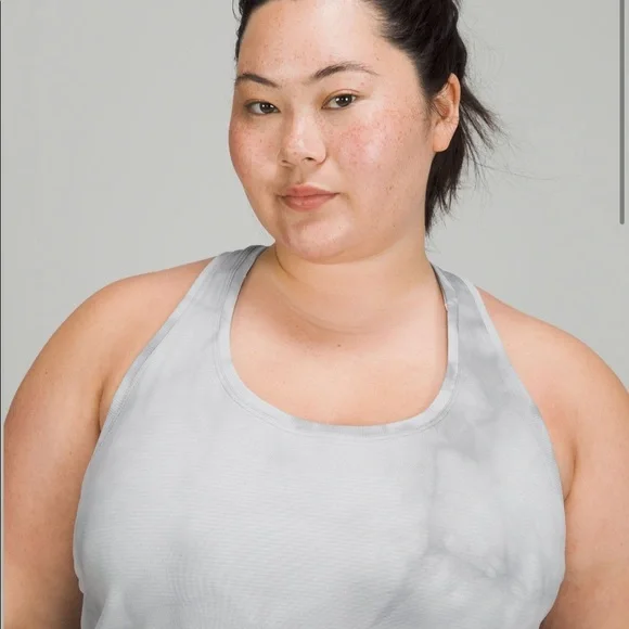 Swiftly tech racerback tank *race length marble dye rhino grey 6 lululemon nwt - Picture 13 of 13